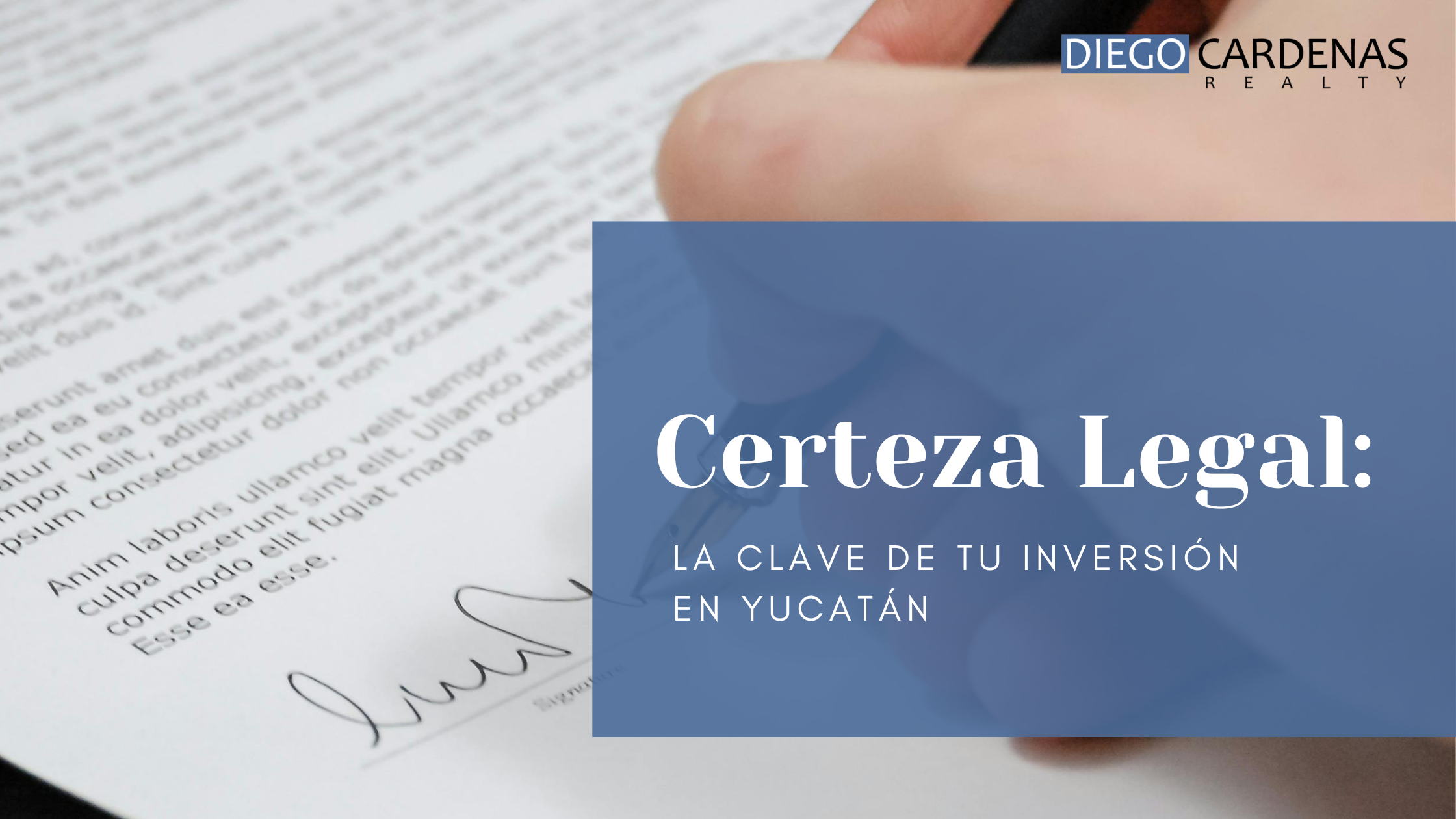 Certeza Legal - La Clave de tu Inversión en terrenos en Yucatán
