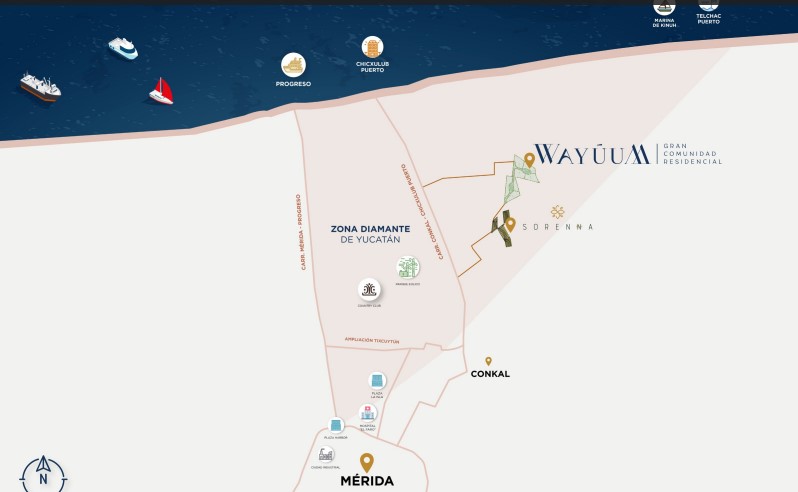 Zona Diamante de yucatan - diego cardenas realty - merida yucatan - inversiones inmobiliarias